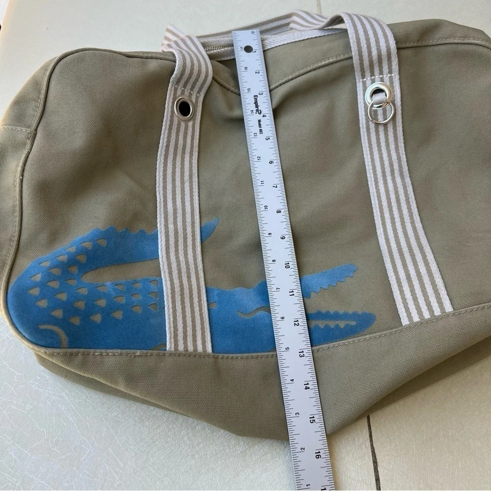 Lacoste Duffle Bag Color Beige